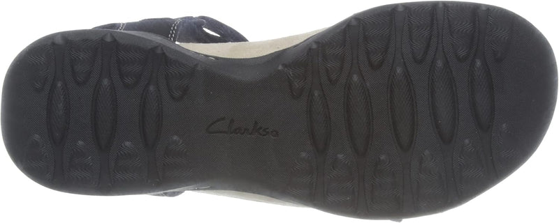 Clarks Damen Amanda Sprint Sport Sandal 36 EU Black Sde, 36 EU Black Sde