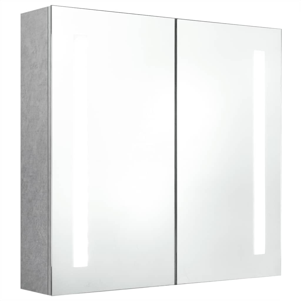 vidaXL LED Bad Spiegelschrank Badezimmerspiegel Badspiegel Spiegel Badschrank Badezimmerschrank Häng