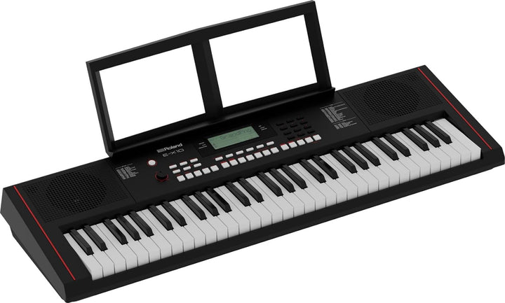 Roland E-X10 Keyboard | 61-Tasten Piano, perfekt für Einsteiger & Unterricht | 600+ Sounds | Stereo-
