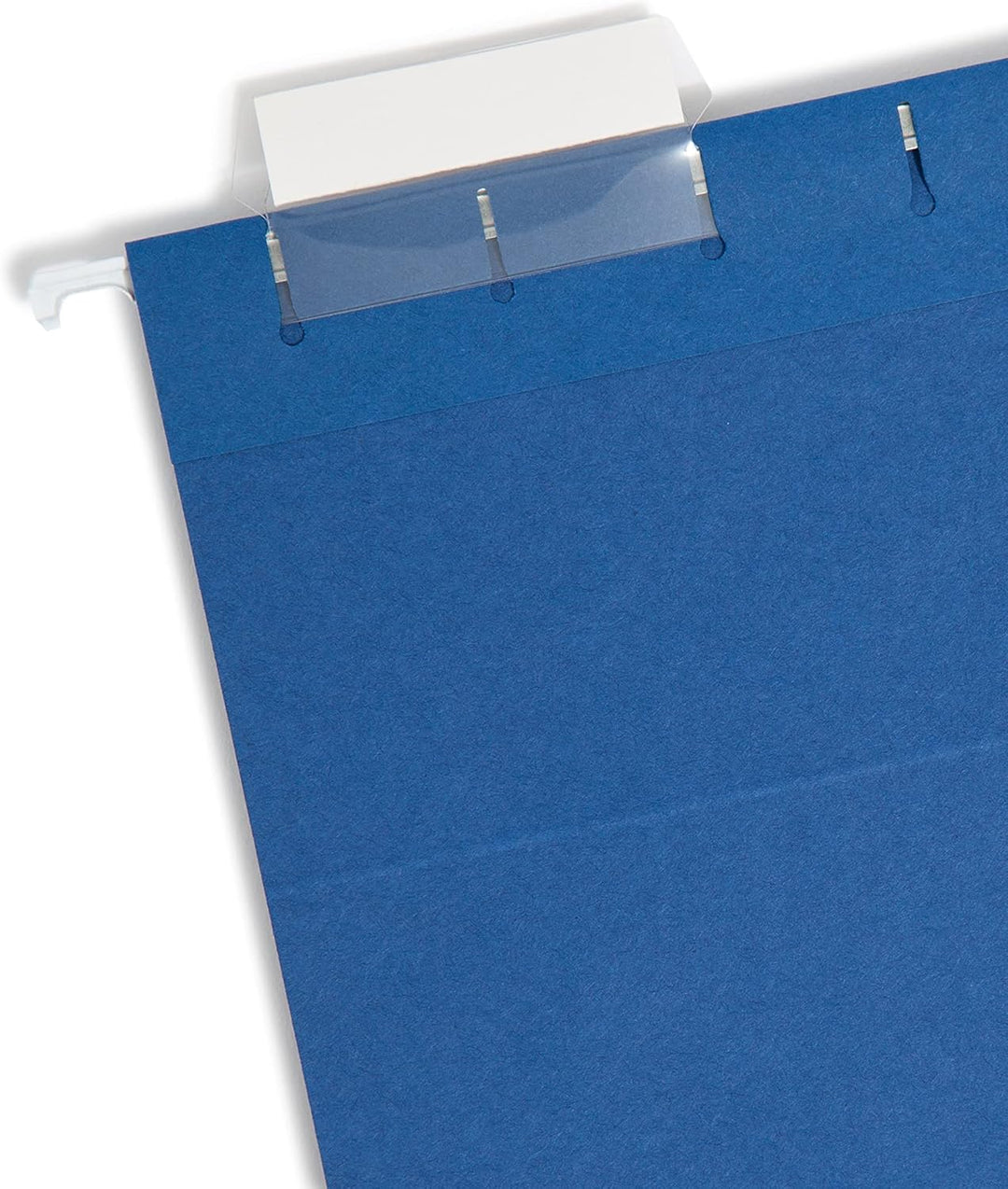 Smead Farbige Hängeregistraturmappe mit Register, 1/5-Schnitt, verstellbare Registerkarte, Briefgrös