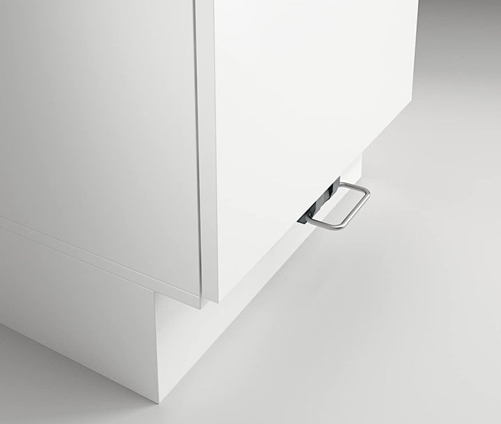 Naber 8012367 manuelles Fusspedal Cox Cick® dunkelgrau/Chrom matt