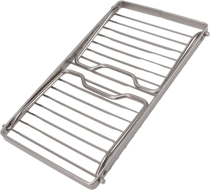 Klappbarer Lagerfeuergrill (Höhenverstellbar) klappbarer grillrost edelstahl Feuerstellen-Grillrost