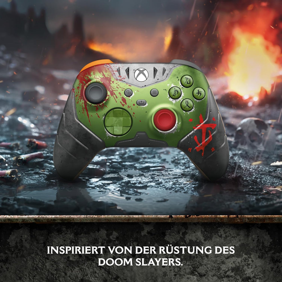 Xbox Wireless Controller – DOOM: The Dark Ages Limited Edition für Xbox Series X|S, Xbox One, PCs un
