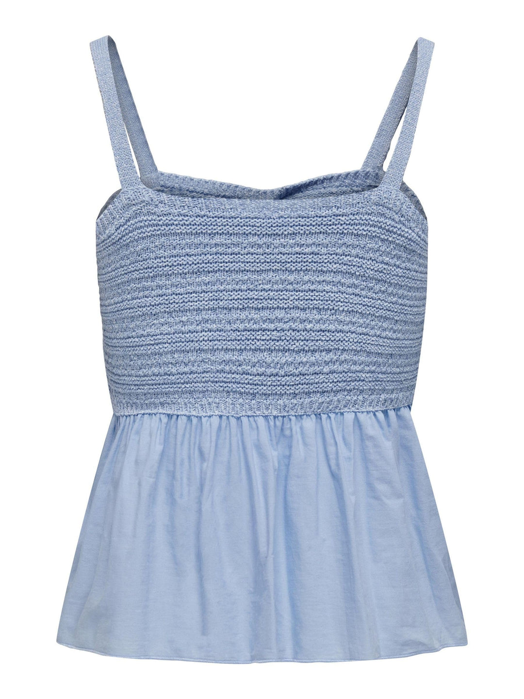 ONLY Female Top Slim Fit Trägerlos Top M Clear Sky, M Clear Sky
