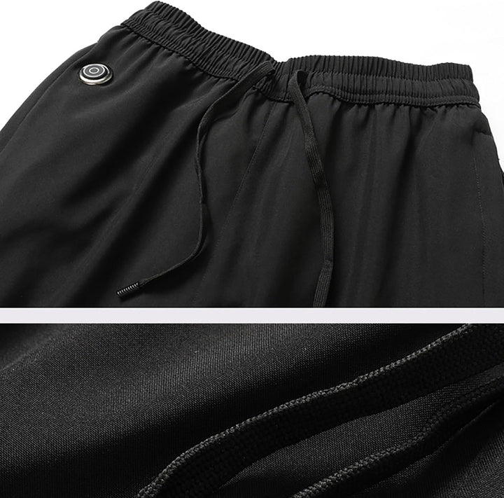 Vhersily Beheizte Hose Herren Damen, elektrisch beheizte Fleece-Hose, Schneehose, bequeme Trekkingau
