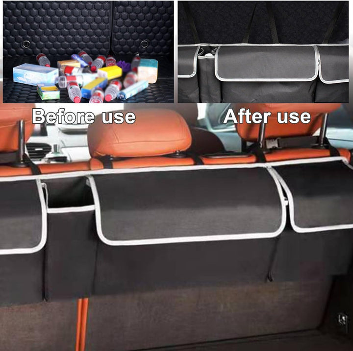 König Design Kofferraum Organizer Auto Kofferraumtasche Aufbewahrungsbox Auto Kofferraum Organizer a