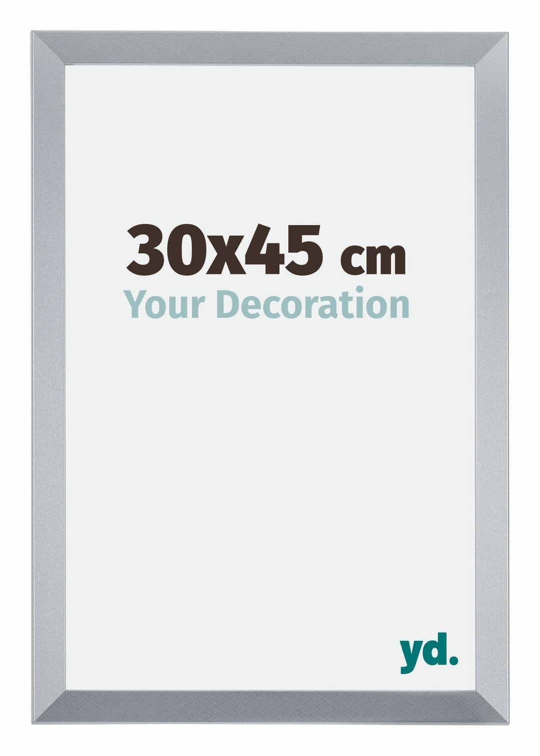 yd. Your Decoration - Bilderrahmen 30,00x45,00 cm - Bilderrahmen aus MDF mit Acrylglas - Antireflex