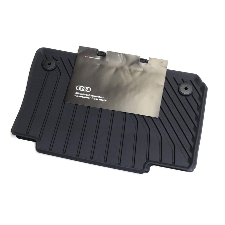 Audi 4KE061511041 Premium Gummi Fussmatten hinten 2X Gummimatten Allwettermatten schwarz