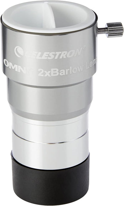 Celestron 93326 2 x 1,25'' Omni Barlowlinse Silber Single, Single