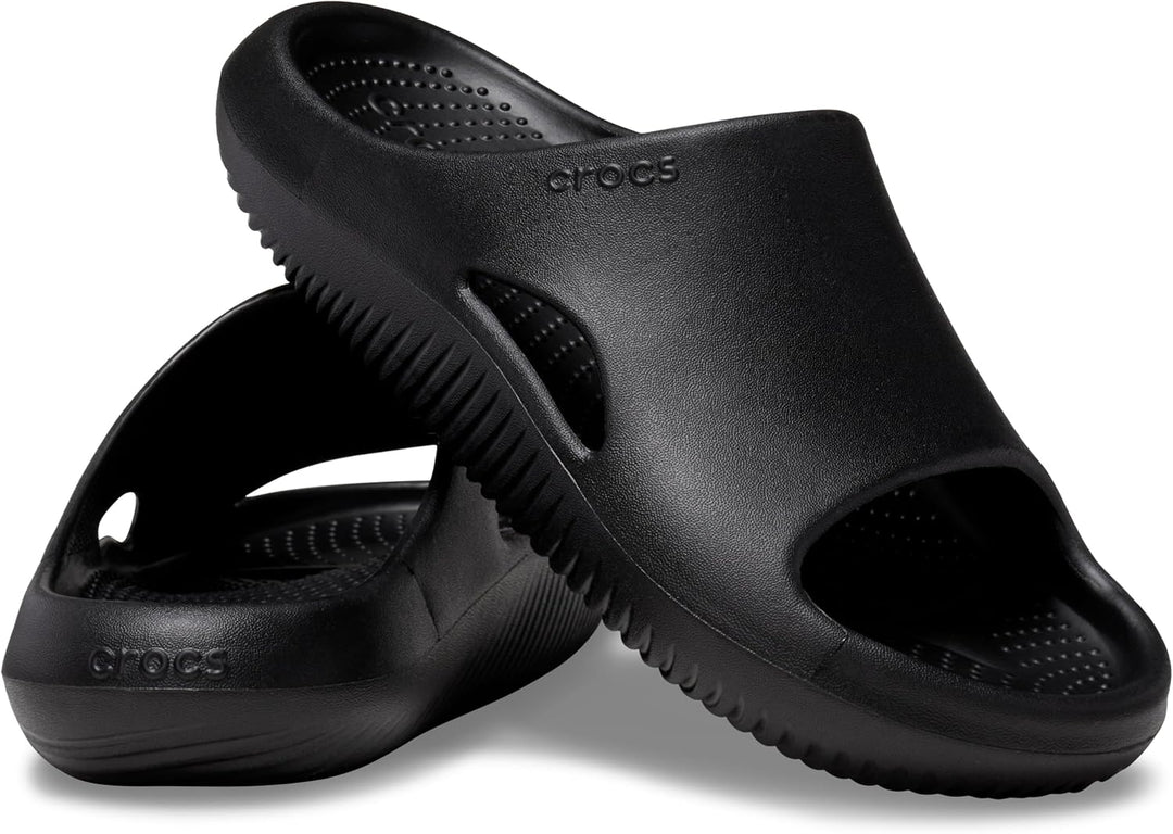 Crocs Unisex Mellow Recovery Slides Schiebe-Sandalen 36/37 EU Schwarz, 36/37 EU Schwarz