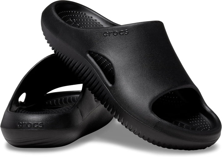 Crocs Unisex Mellow Recovery Slides Schiebe-Sandalen 36/37 EU Schwarz, 36/37 EU Schwarz