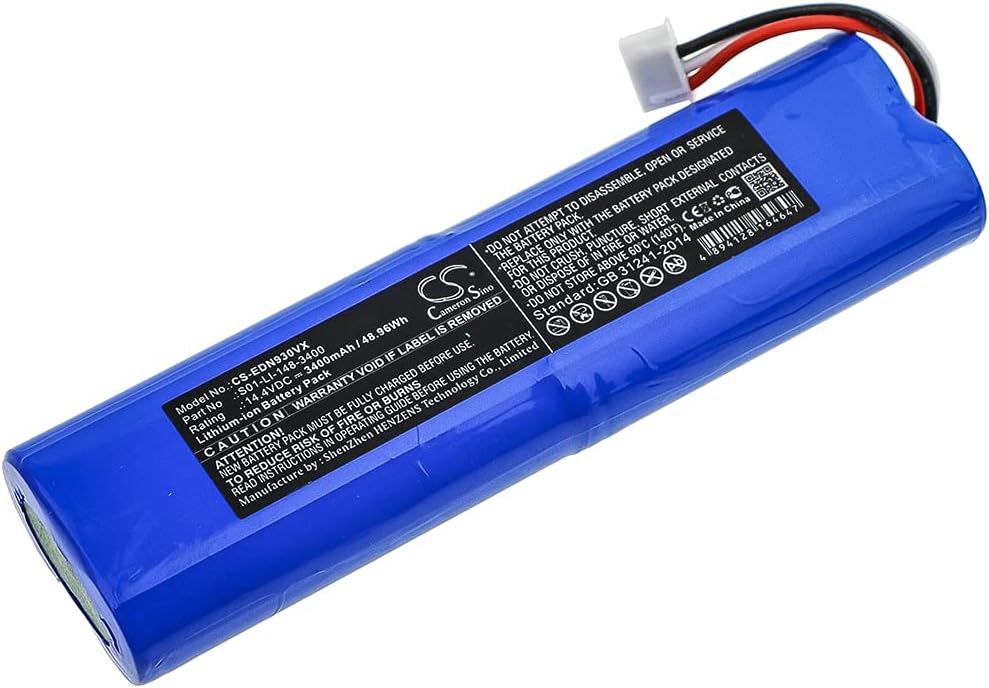 Akku für Deebot Ozmo 900, 901, Deebot Ozmo 905, 920 930 937 Li-ion 14.4V 3400mAh
