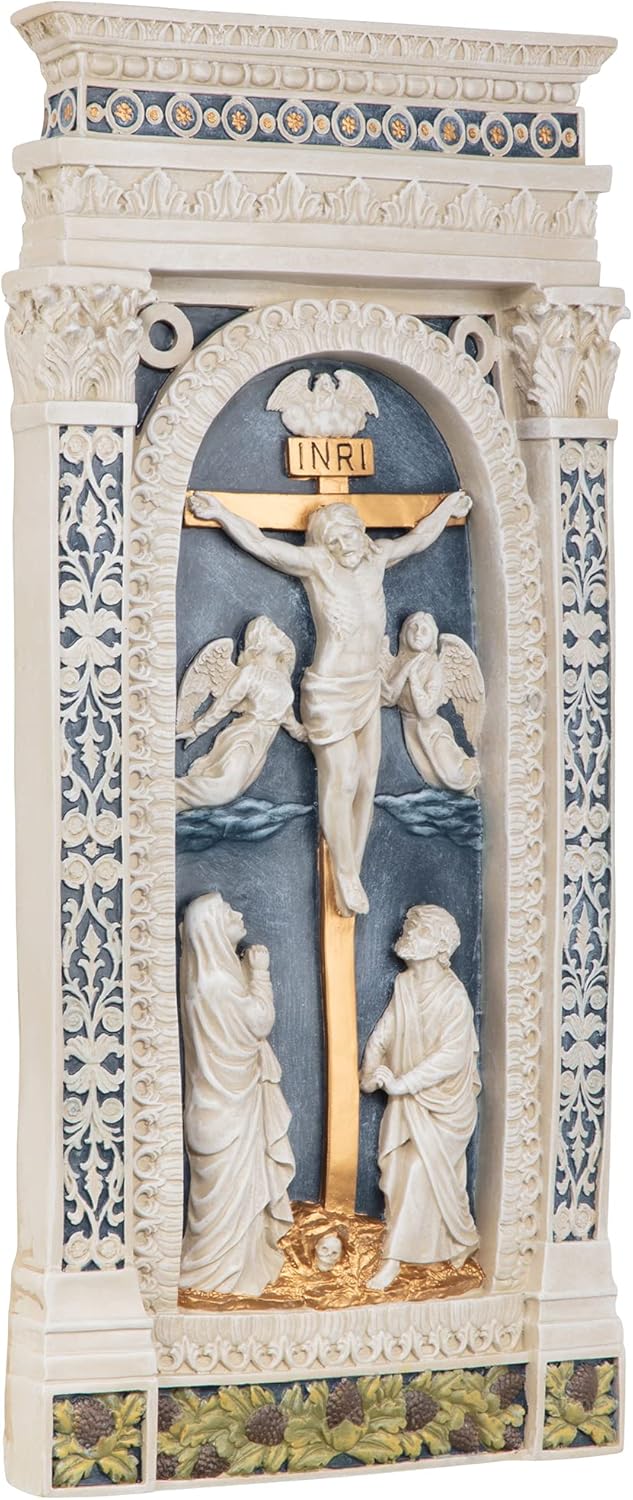 Design Toscano Kreuzigung (1521), Wandfigur