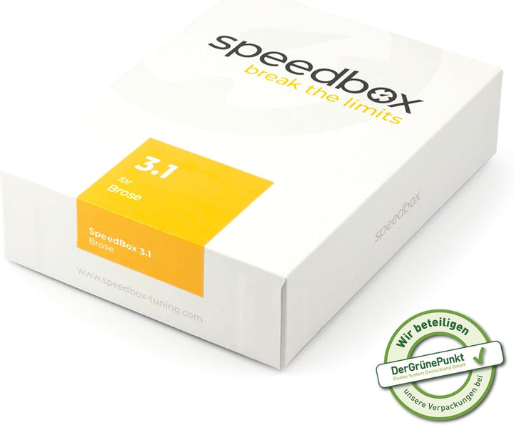 SpeedBox 3.1 kompatibel mit Brose/Specialized/kompatibel mit SRAM Powertrain/E-Bike Tuning-Kit/Entsp