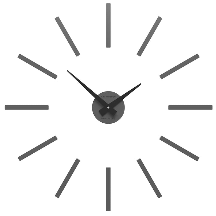 CalleaDesign - Wanduhr Pinturicchio (62 cm), Quarzgrau, Quarzgrau