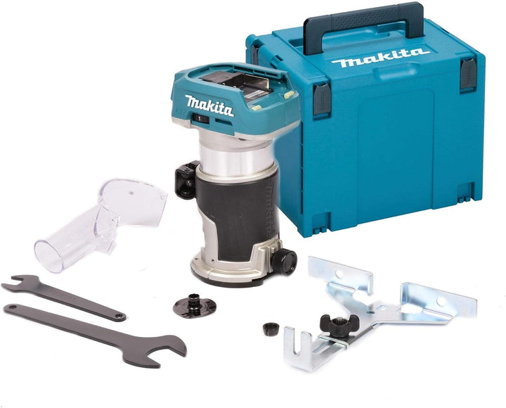 Makita Akku-Fräse DRT50ZJ Solo-Version Einzeln, Einzeln