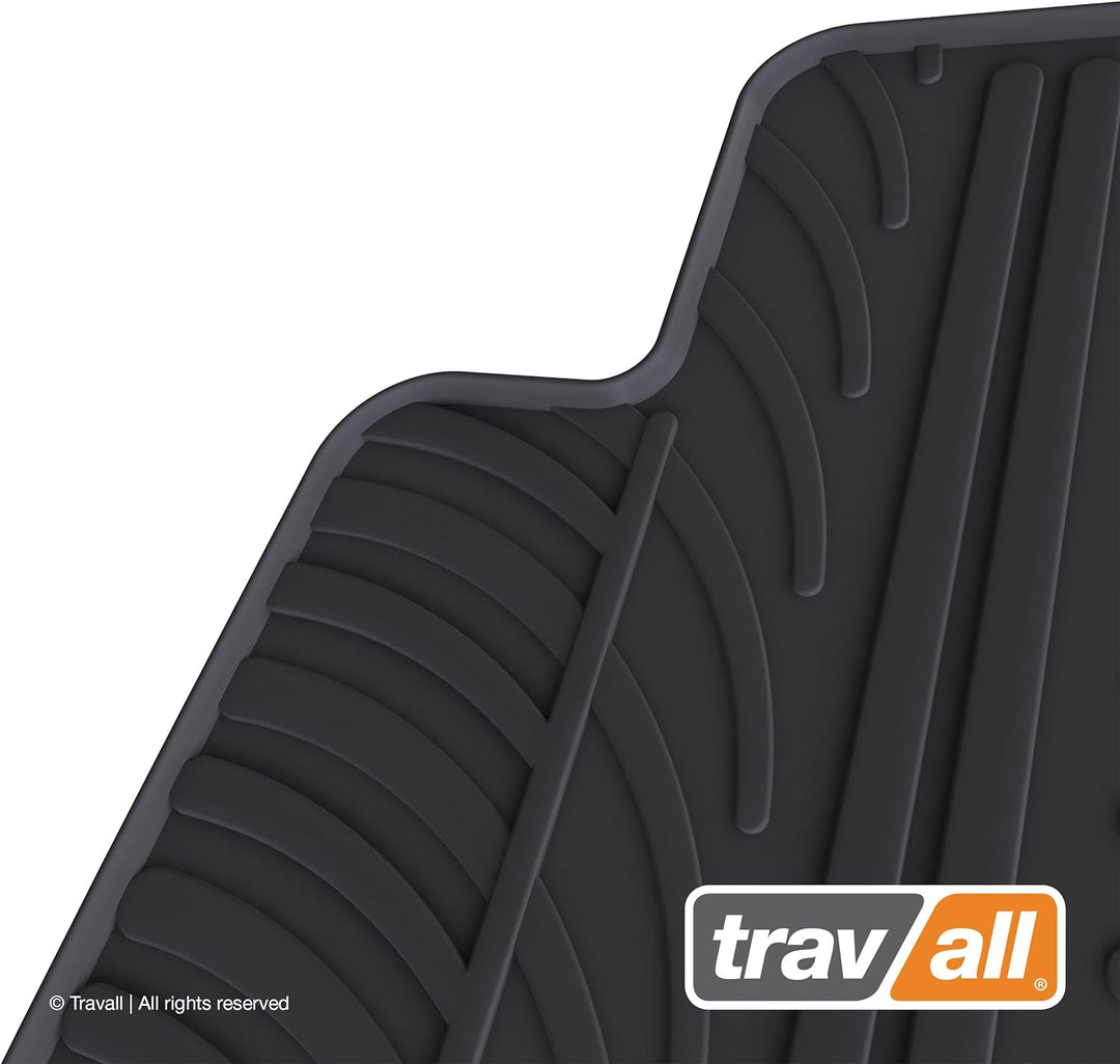 Travall Mats Gummifussmatten Kompatibel Mit Volvo V90 und S90 (Ab 2016) TRM1367 - Allwettermatten Na