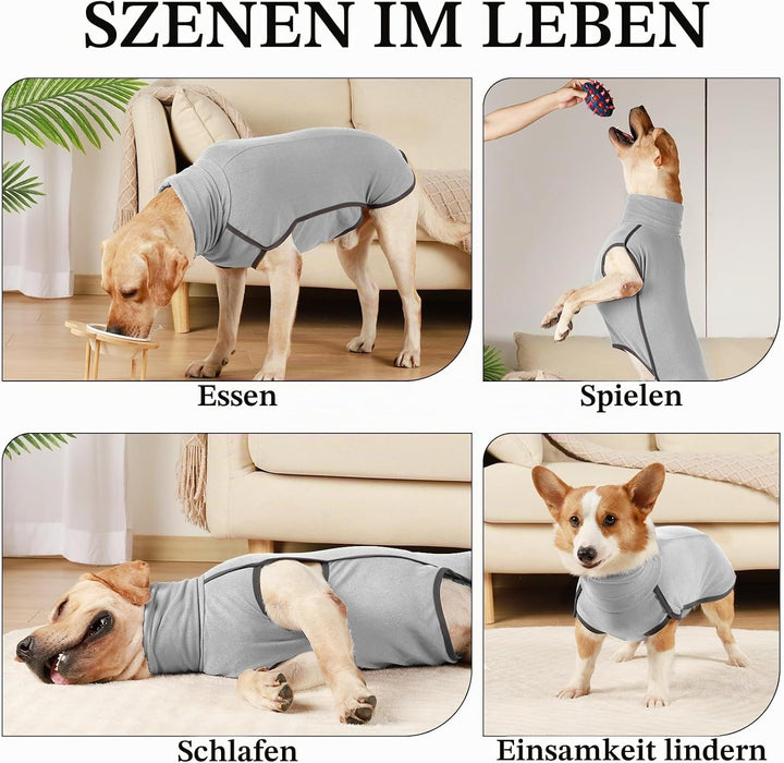 Hundepullover - Fleece Pullover für kleine, mittelgrosse &amp; grosse Hunde - Warmer &amp; Leichter Hundepul