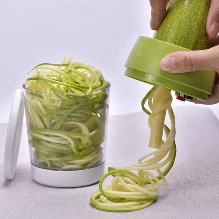 Gemüseschneider, Spiralschneider Küchengeräte für Karotten Gurken Veggetti Spiralizer Handheld Slice