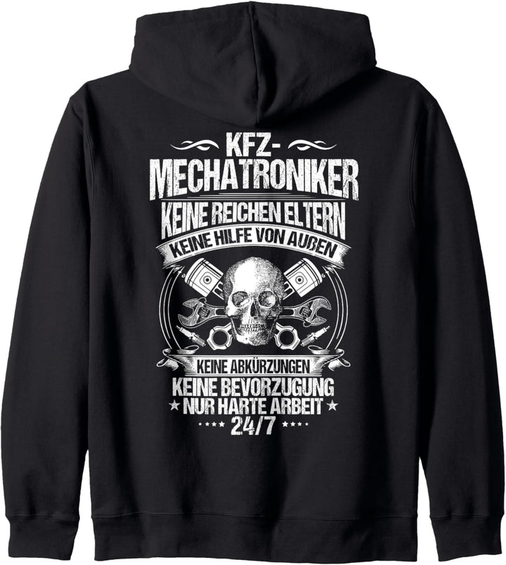 Harte Arbeit KFZ-Mechatroniker Kapuzenjacke