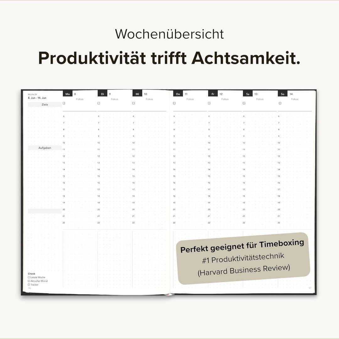 Pareto Planer 2026 – Perfekt organisiert Ziele erreichen, Produktivität steigern, gute Gewohnheiten