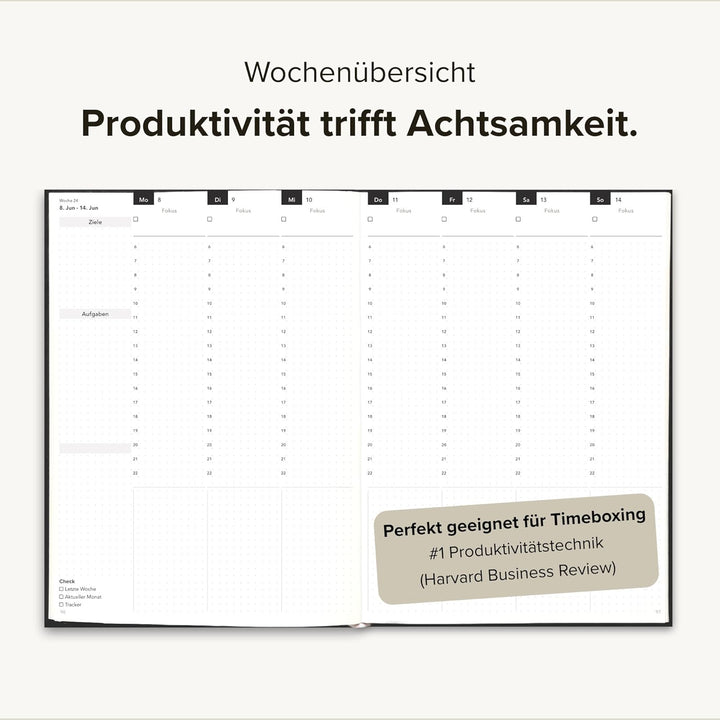 Pareto Planer 2026 – Perfekt organisiert Ziele erreichen, Produktivität steigern, gute Gewohnheiten