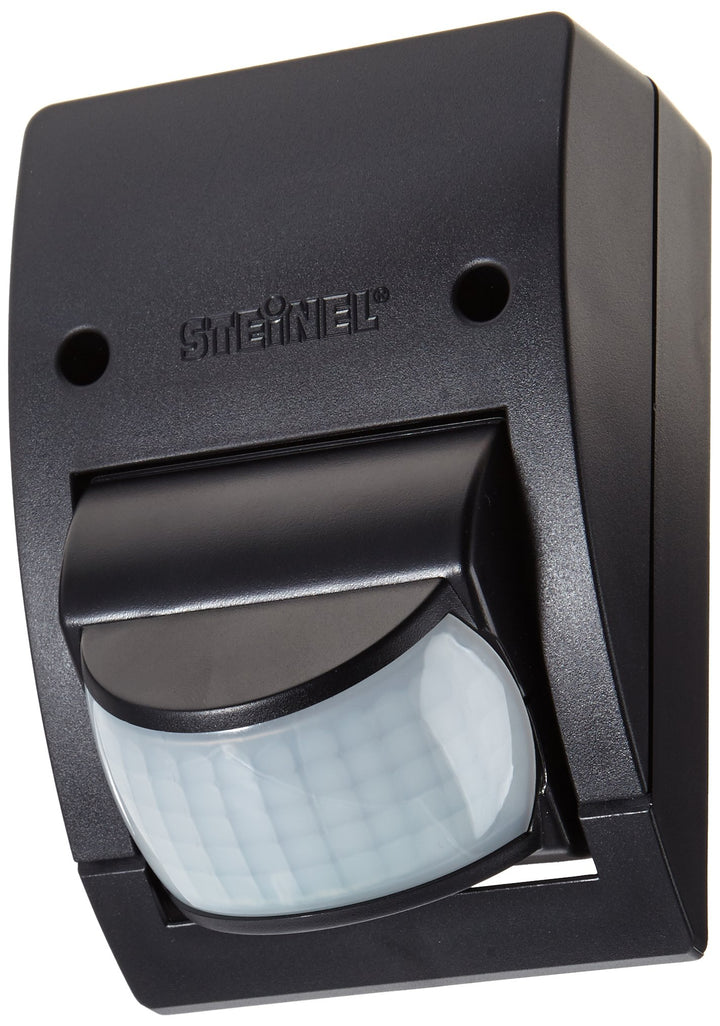 Steinel Infrarot-Bewegungsmelder IS 2160 schwarz, 160° Sensor schwenkbar, max. 12 m, Dämmerungssenso