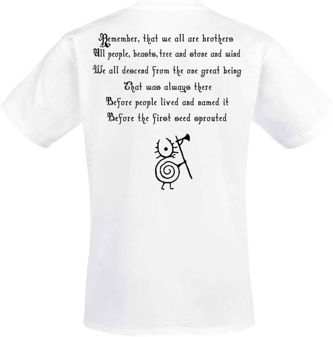 Heilung T Shirt Remember Band Logo Ofnir Nue offiziell Herren XXL Schwarz, XXL Schwarz