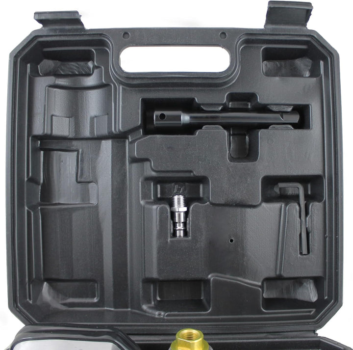 Bituxx® Druckluft Schlagschrauber Radschrauber Set 17-teilig mit Transportkoffer Pneumatik Luftdruck