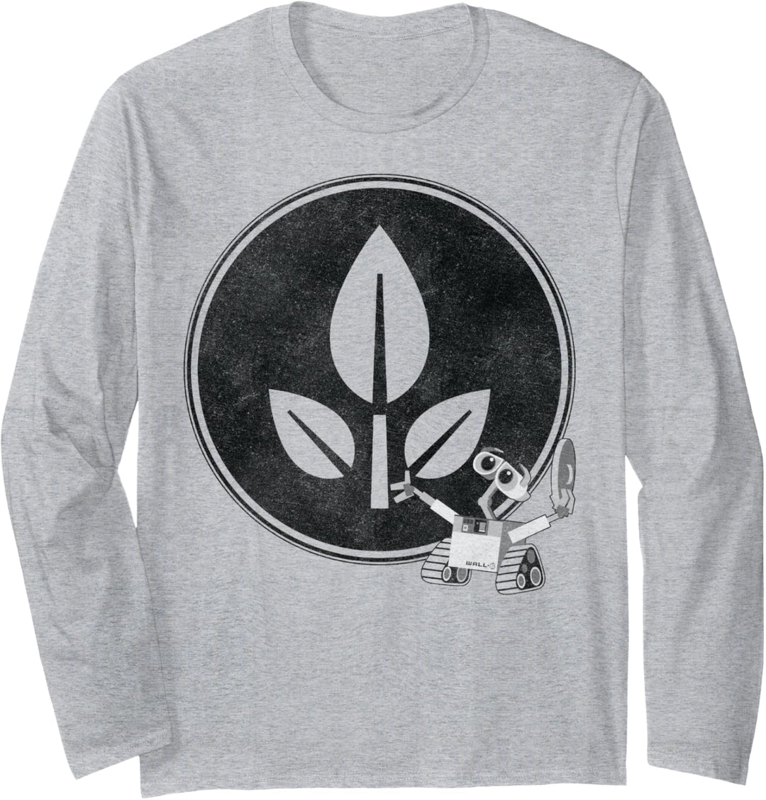 Disney Pixar Wall-E Dance Leaf Logo Langarmshirt