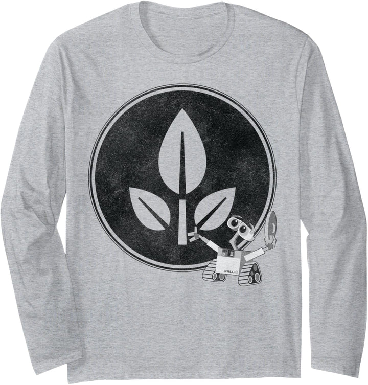 Disney Pixar Wall-E Dance Leaf Logo Langarmshirt