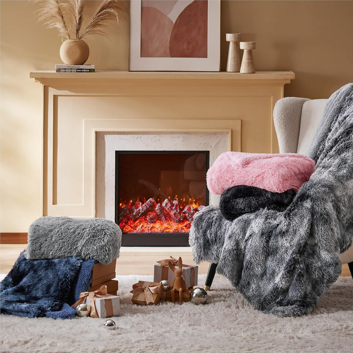 BEDSURE Kuscheldecke - Flauschig Decke, Warm Sherpa Sofadecke, Dicke Felldecke, Couchdecke, Flauschi