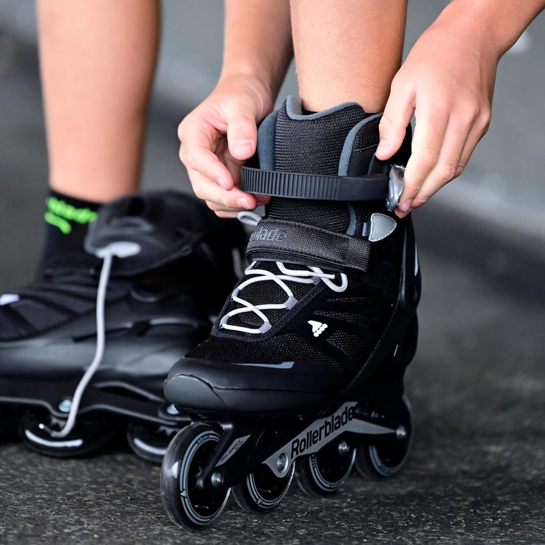Rollerblade Herren Zetrablade 44.5 black-silver (07958600-816), 44.5 black-silver (07958600-816)