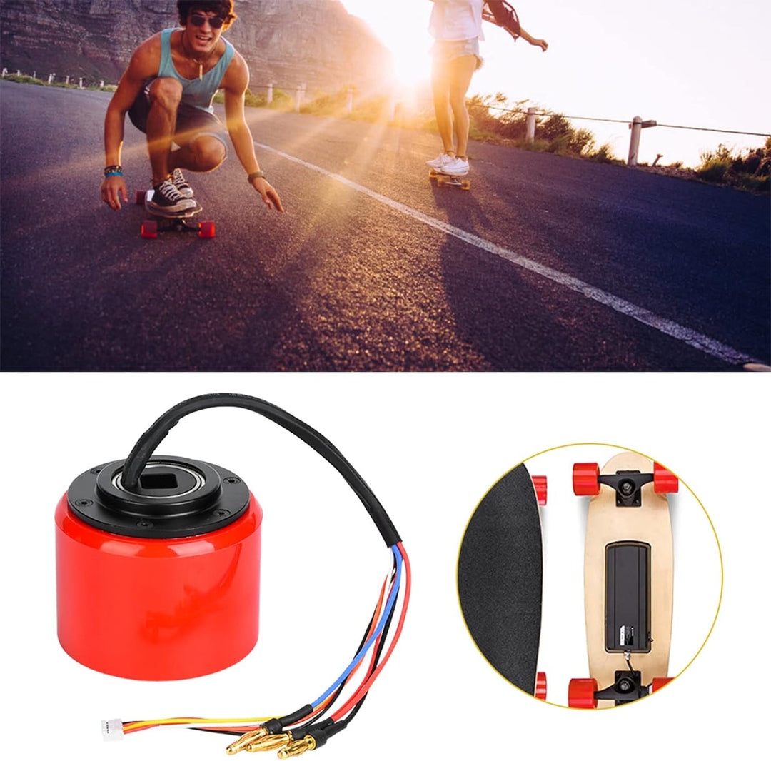 Alomejor 70mm 150W 24V/36V Brushless Hub Motor Wheel Skateboard Motor Wheel für Longboard Mini Scoot