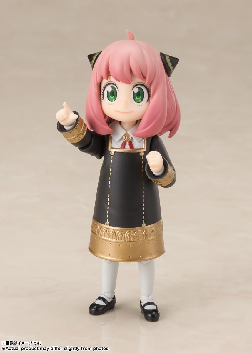 BANDAI Tamashi Nations – Spy x Family – Anya Forger (Uniform Version), Spirits S.H.Figuarts Anya For