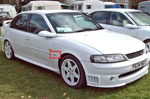 RZG 2x Seitenblinker schwarz LED Blinker für 1995-2002 Vectra B