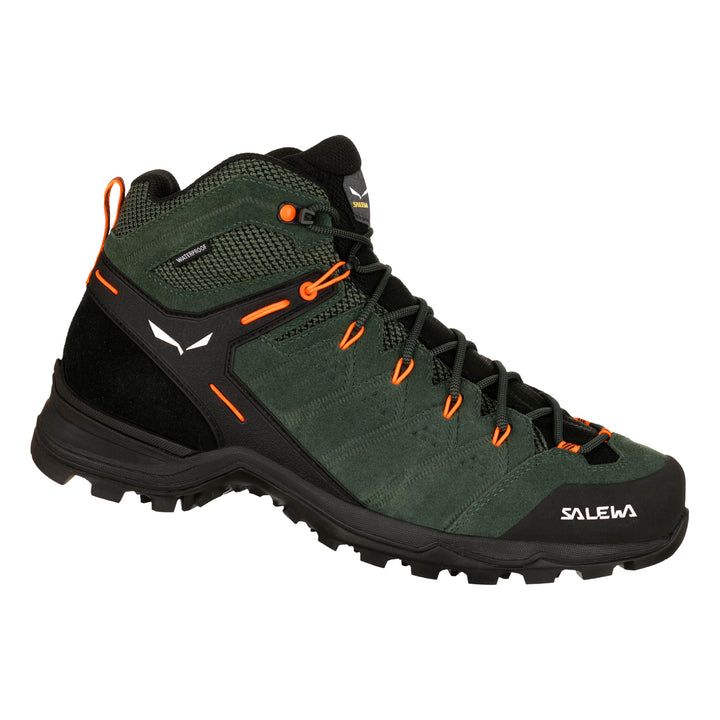 Salewa Herren Ms Alp Mate Mid PTX Trekking-& Wanderstiefel 43 EU Thyme Black, 43 EU Thyme Black