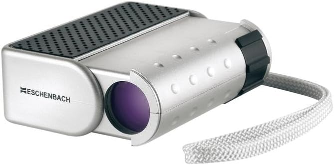 Eschenbach Optik Monokular microlux 6x18, klein, handlich, kompakt, Silber, 6x18