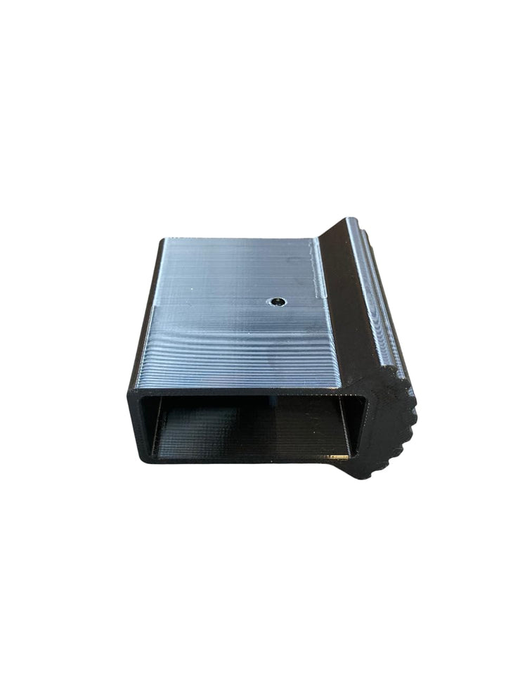 4 Leiterfüsse/Aussenschuhe 50x22mm OHNE Noppen auf der Innenseite für Traversen