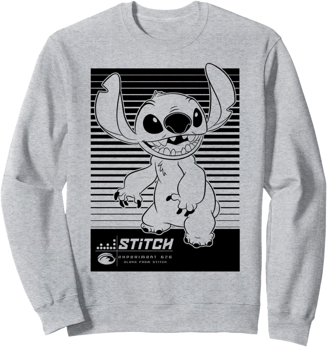 Disney Lilo & Stitch Experiment 626 Poster Sweatshirt