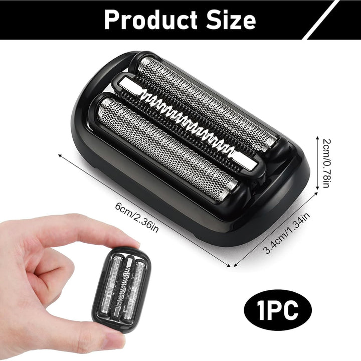 53B Scherköpfe Serie 5, Scherkopf S5 Kompatibel mit Herrenrasierer der Serie 5 und 6, Bequemes und S