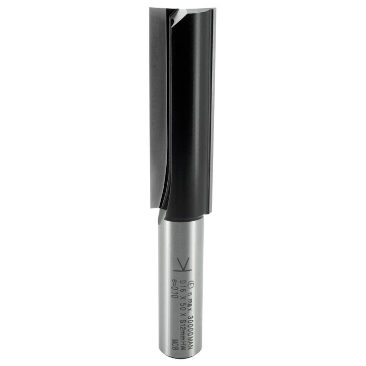 ENT 10550 Nutfräser HW, Schaft (S) 12 mm, Durchmesser (D) 16 mm, NL 50 mm, SL 40 mm, GL 90 mm D=16 /