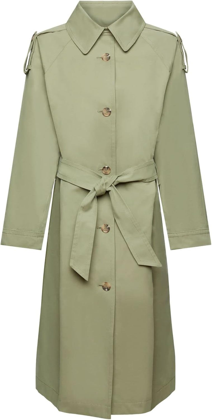 ESPRIT Damen Jacke S 345/LIGHT KHAKI, S 345/LIGHT KHAKI