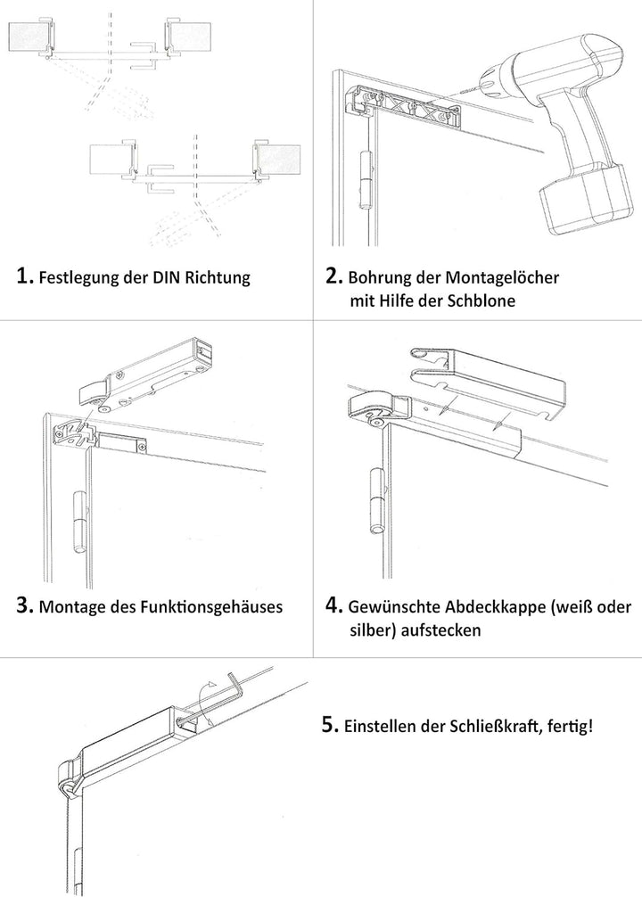 Westag & Getalit Comfort Türschliesser Primas Innentüren