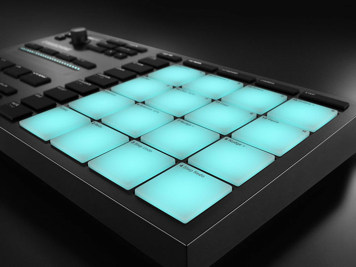 Native Instruments Mikro MK3, schwarz & Decksaver DS-PC-MIKROMK3 Klavier- oder Tastaturhülle Bundle