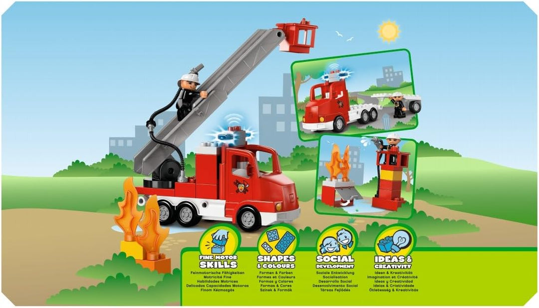 Lego 5682 - DUPLO Town 5682 Feuerwehrwagen