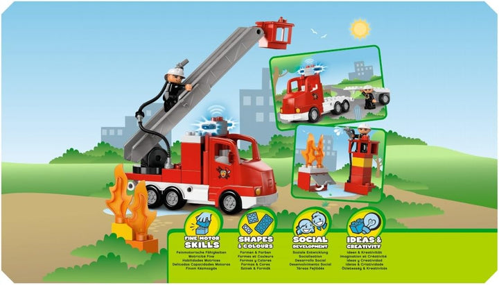 Lego 5682 - DUPLO Town 5682 Feuerwehrwagen