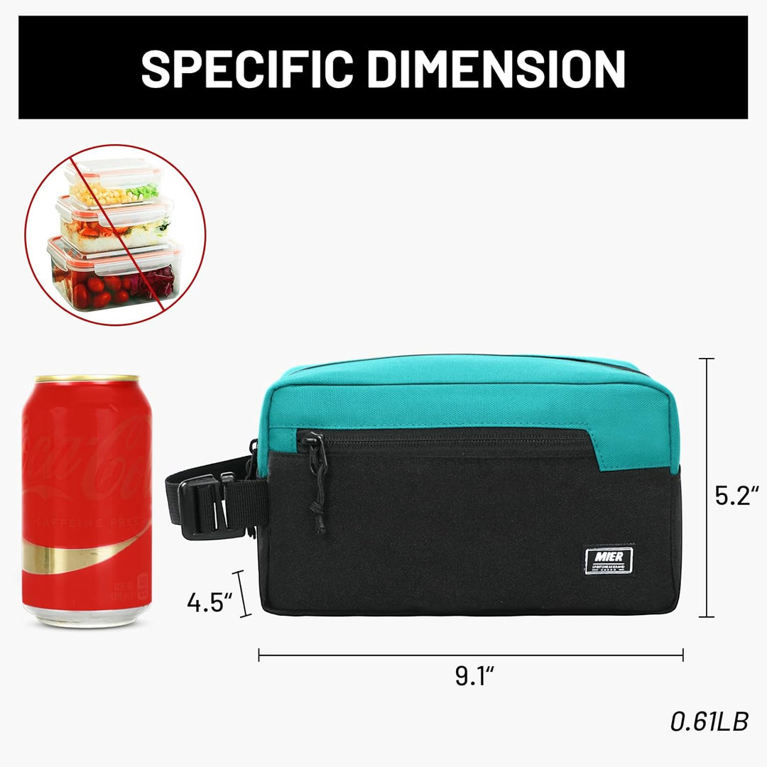 MIER Lunch Tasche Gefrierbare Kühltasche SnackboxKleine gefrierfähige Mini-Kühltasche mit Isolierung