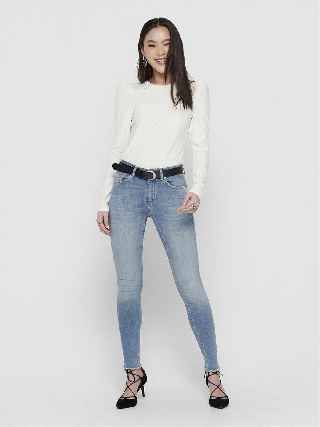 ONLY Damen Skinny Jeans XS Blau (Light Blue Denim), XS Blau (Light Blue Denim)
