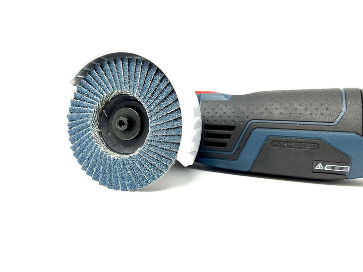 4er Set Fächerscheibe 76x10mm Körnung 40 passend für Bosch GWS 10,8 10 8 12V 12 76 Zubehör Mini Akku